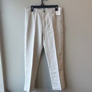 Madewell The Dean Straight Pant Light Khaki Chinos 29